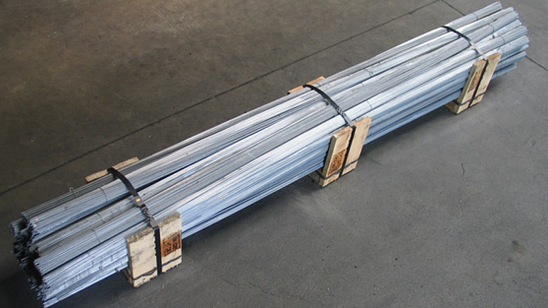 Tunnelstäbe-Federstahl (verzinkt Ø 4,0 x 2500 mm) – Bild 3